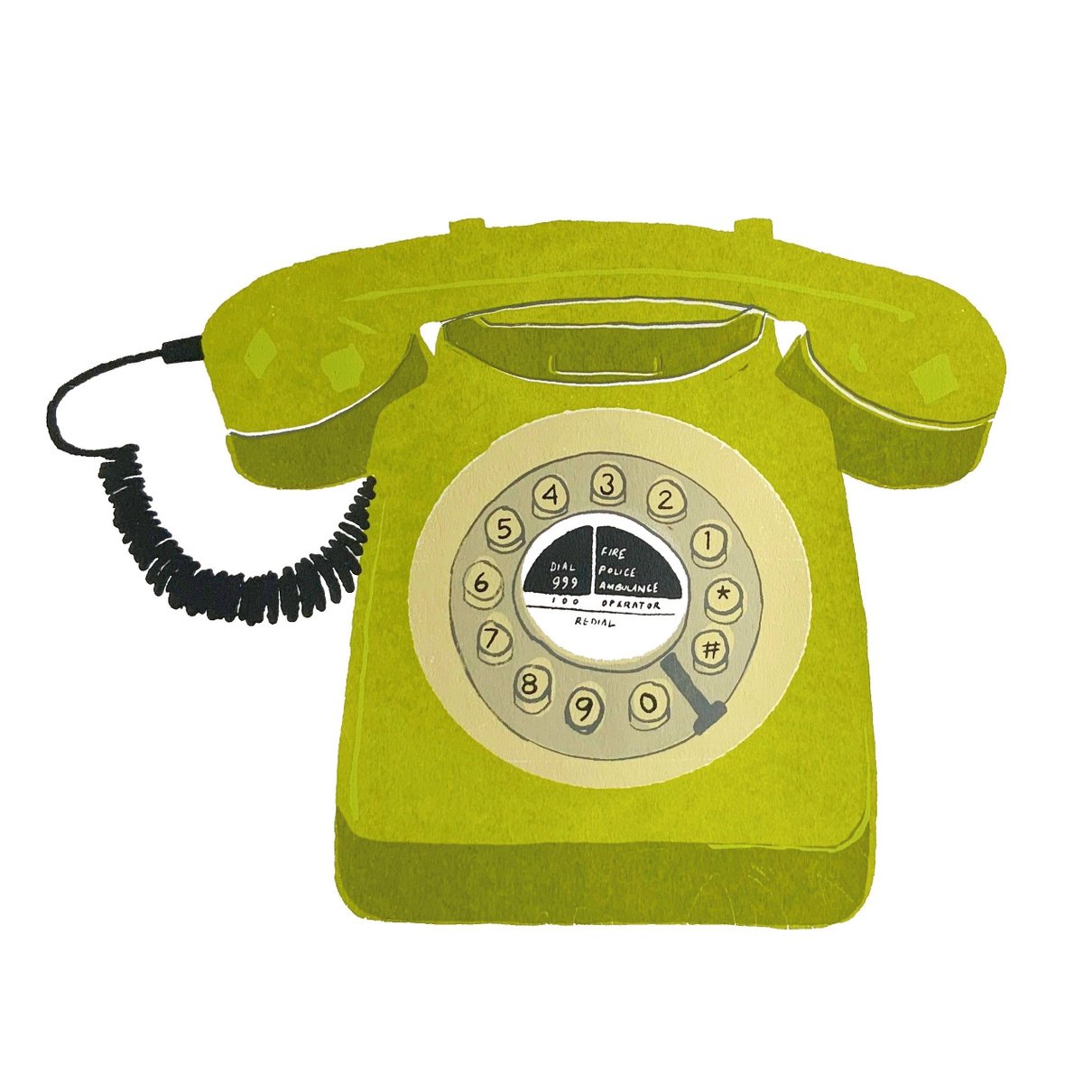GPO 746 - Limited-edition, vintage telephone [GREEN] by Design Smith