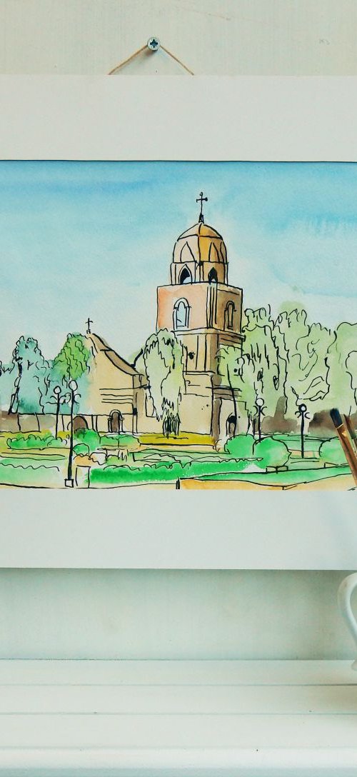 Church in the park. by Vita Schagen
