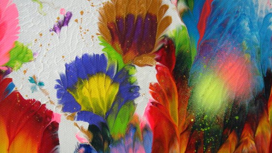 "Summer Fragrance" FLOWERS PAINTING