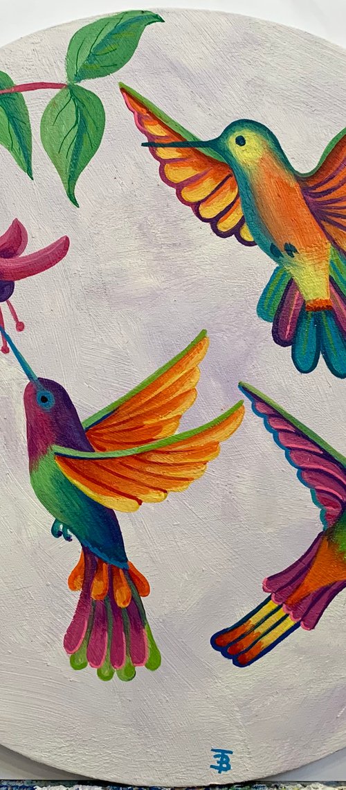 The Three Hummingbirds by Tiffany Budd