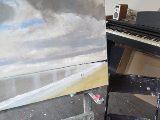 Bridlington Beach, April 22