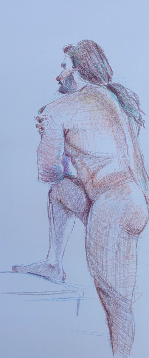 Nude Big Man by Paul Gurney