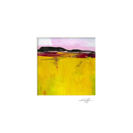 Mesa 134 - Southwest Abstract Landscape Painting by Kathy Morton Stanion