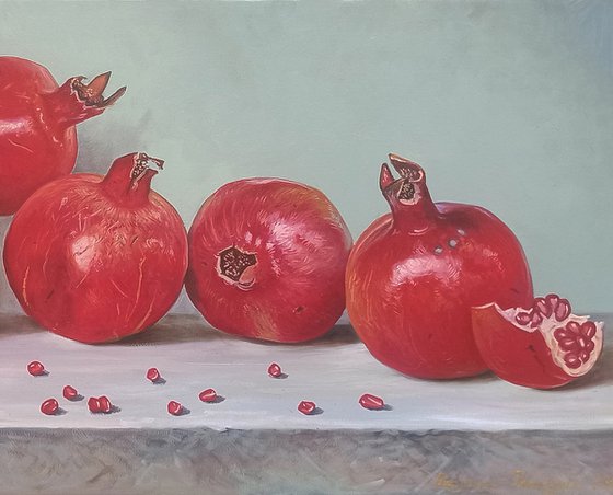 Pomegranate Harvest