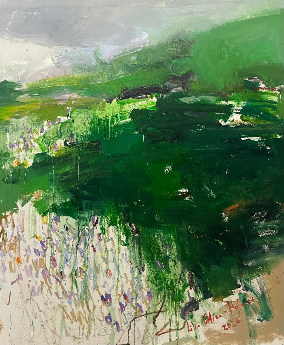 Green view by Lilia Orlova-Holmes