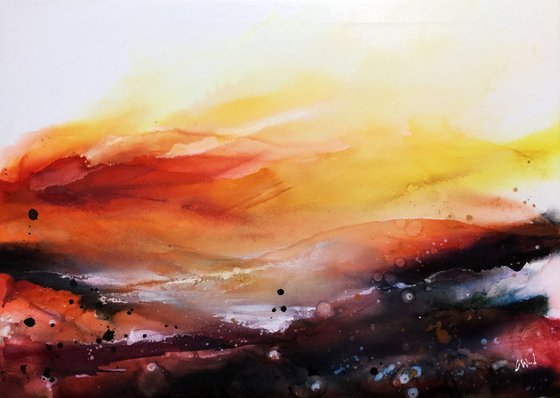 Ablaze Landscape