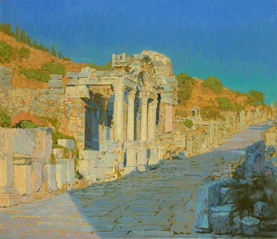 Adrian's temple. Ephesus