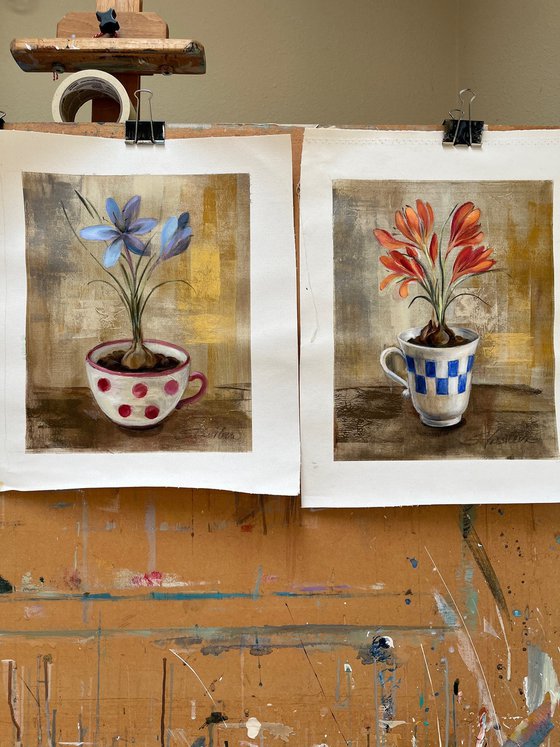 Crocus in a Teacup I