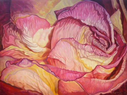 Pink Rose by Irini Karpikioti
