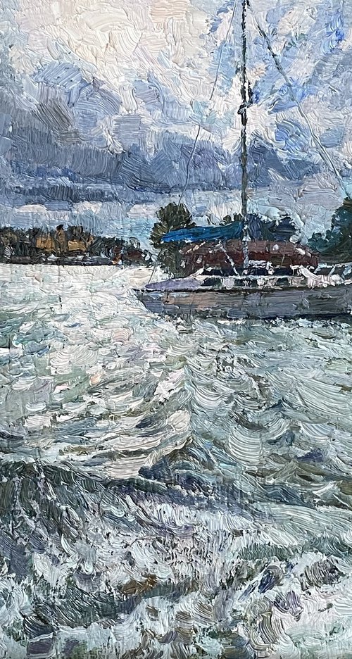 Boat trip by Nadezda Stupina