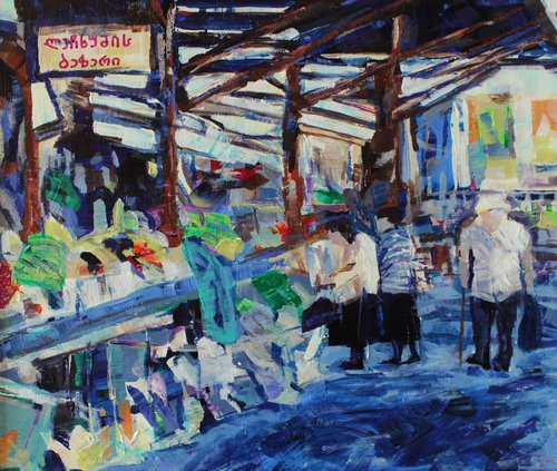 Lechkumi Bazaar, Georgia by Julia Preston