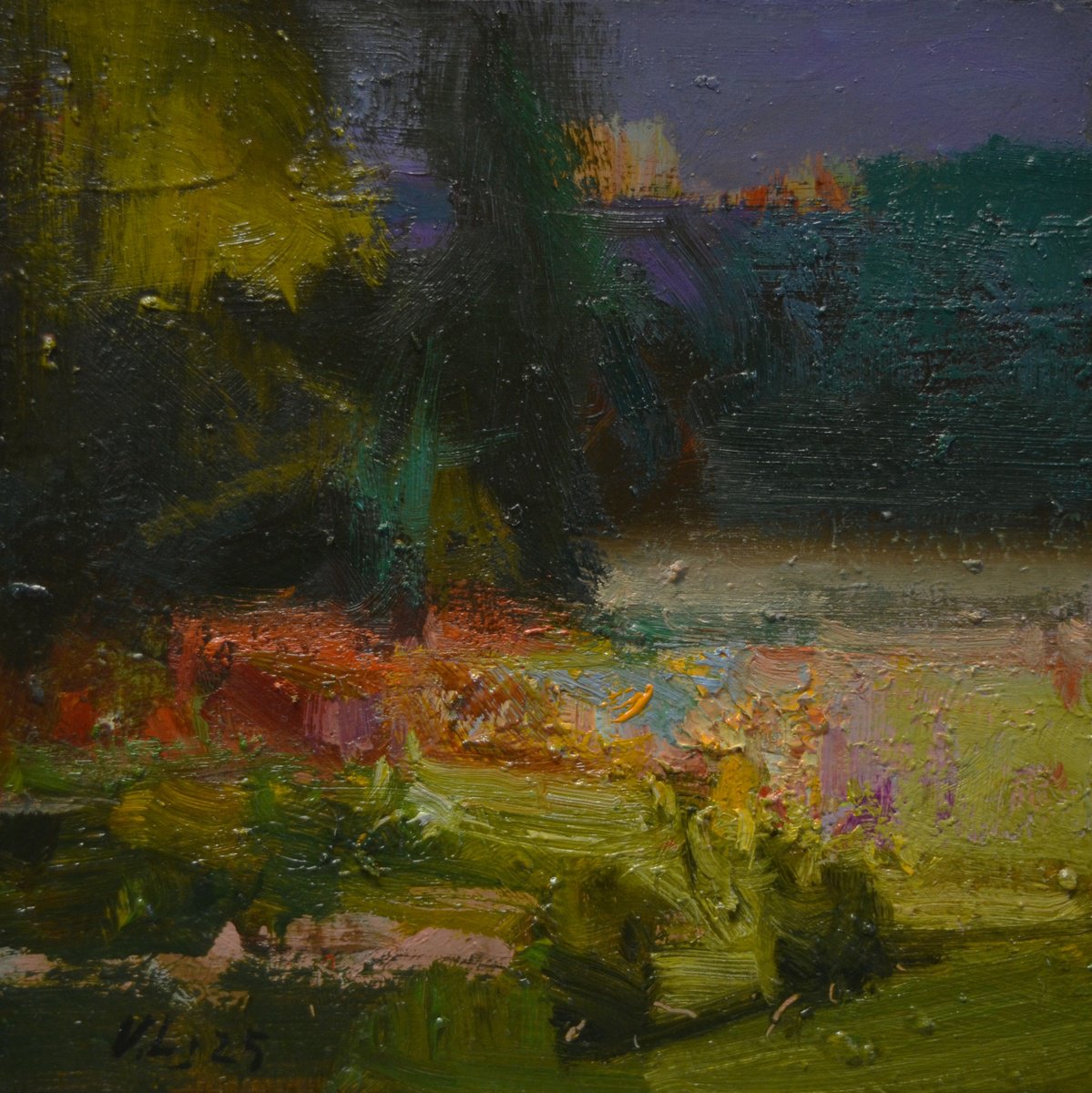 Light In The Grasslands By Vytautas Laisonas, 8 X 8, Artwork For Sale On Artfinder