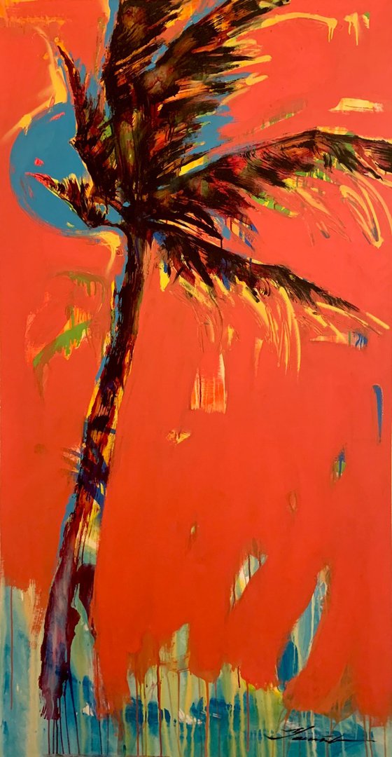 Orange palm