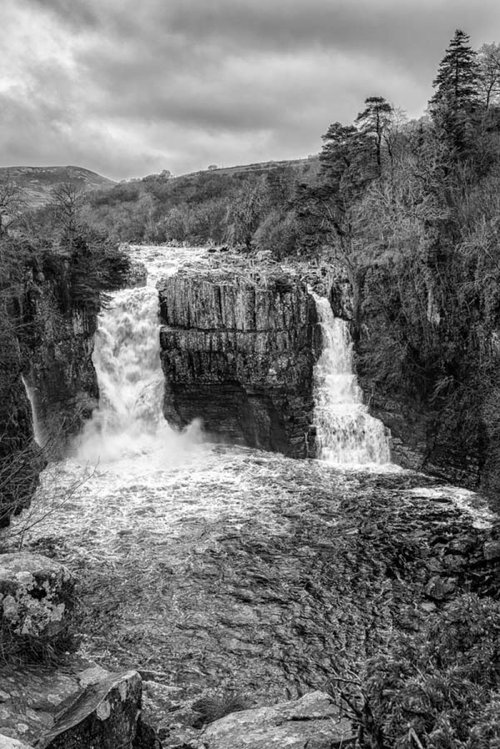 High Force Waterfall  - A3 by Ben Robson Hull