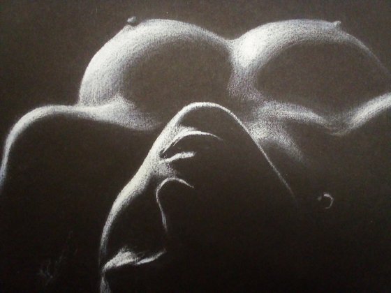 Nude noir #272 (29X21)cm