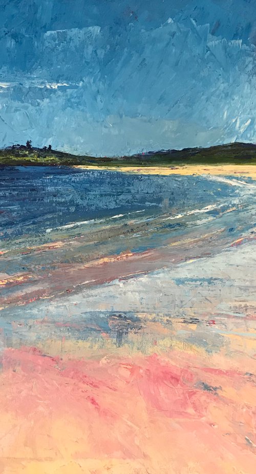 Towards Dunstanburgh by Andrew Moodie