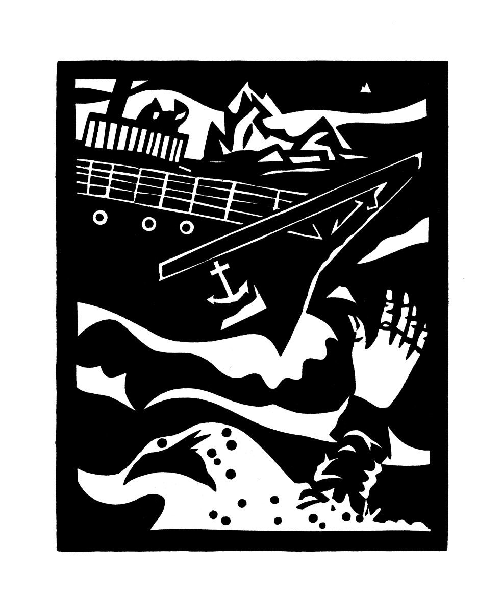 Print , Rathlin By Peter Long, 10 X 12, Artwork For Sale On Artfinder