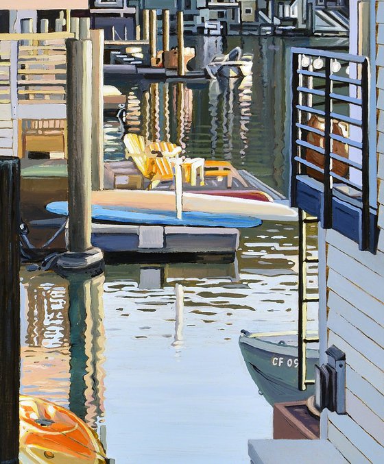 Sausalito Houseboats / Golden Hour