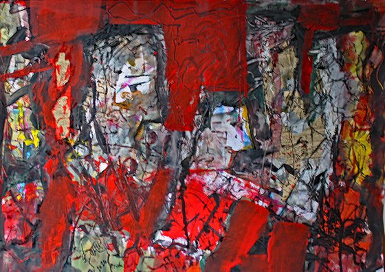 ABSTRACTION AUX  VISAGES