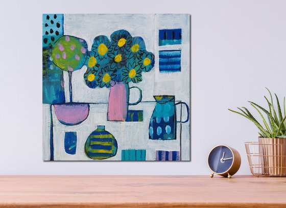 Still Life with a Blue Jug