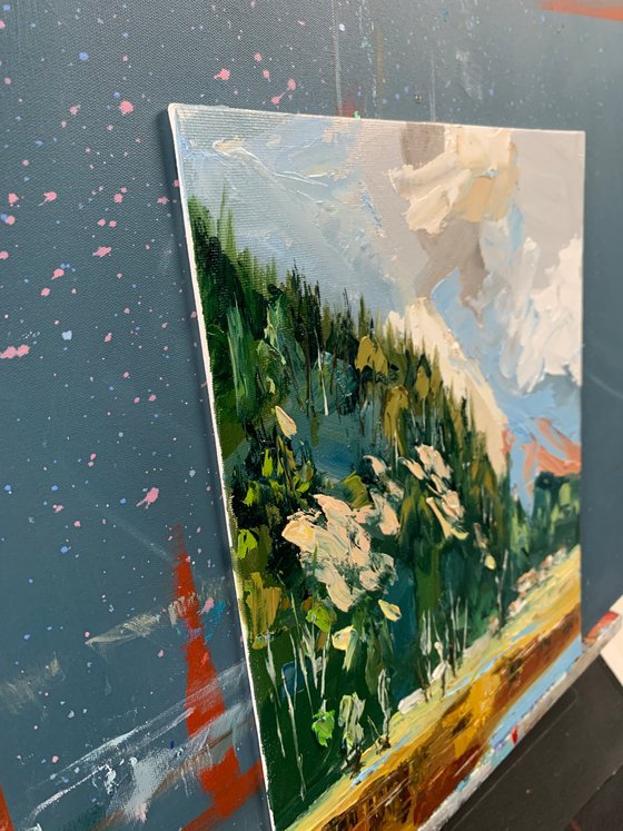 Forest. Mountain