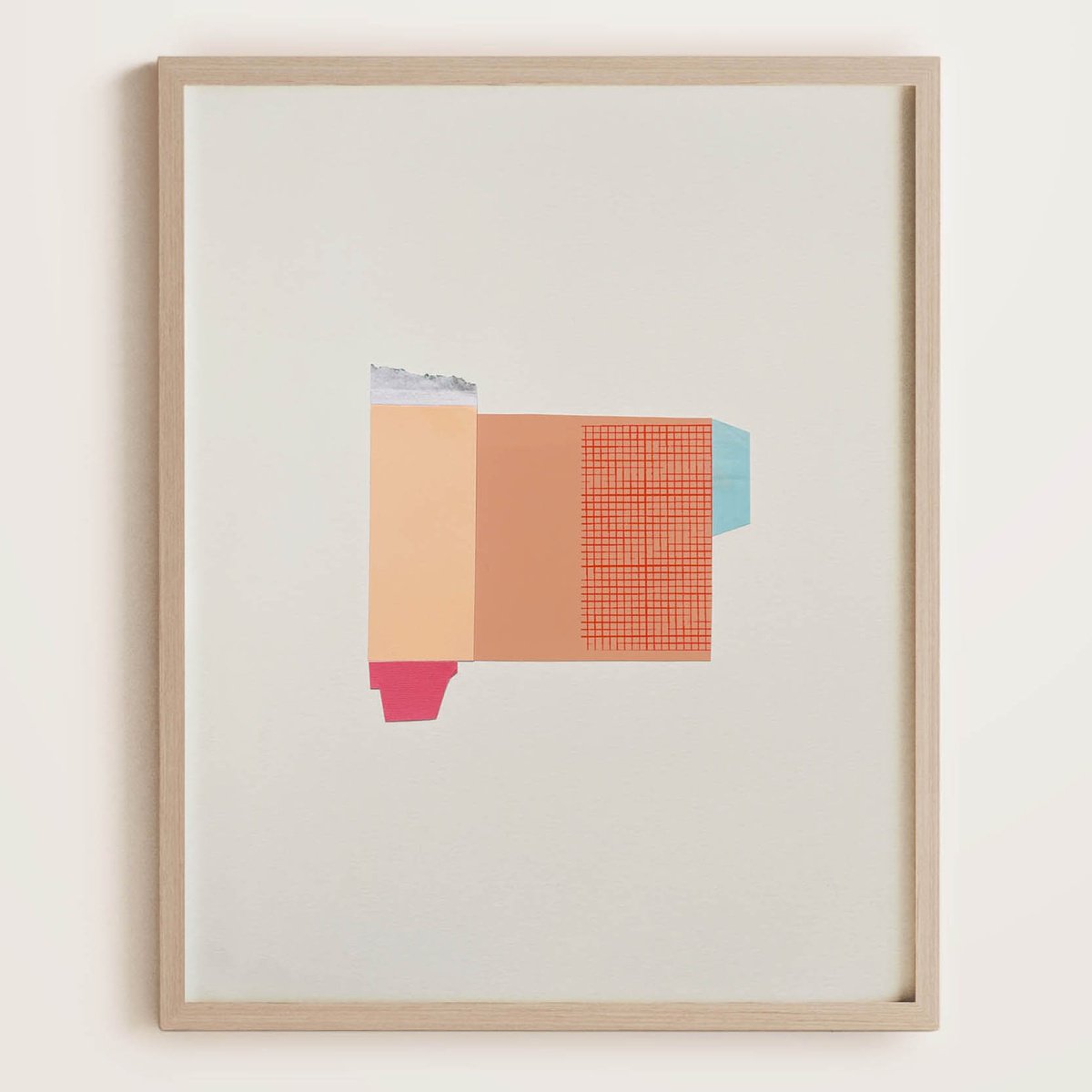Filo Collage Series No.5 By Francesca Iannaccone, 12 X 17, Artwork For Sale On Artfinder