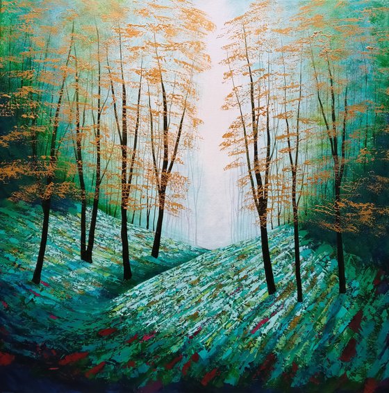 Edge of Stillness Forest Light