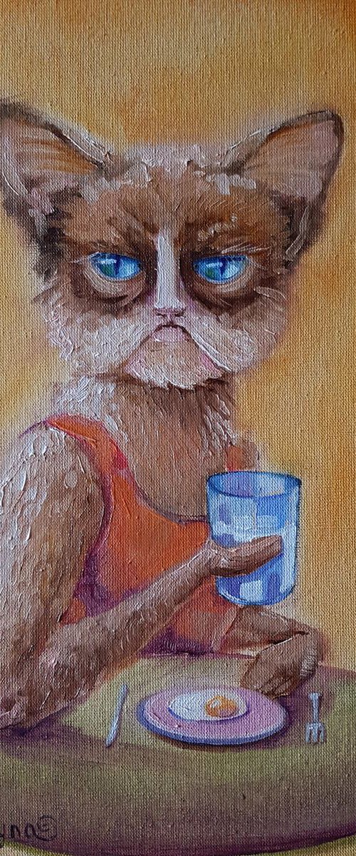 Breakfast by Mary Voloshyna