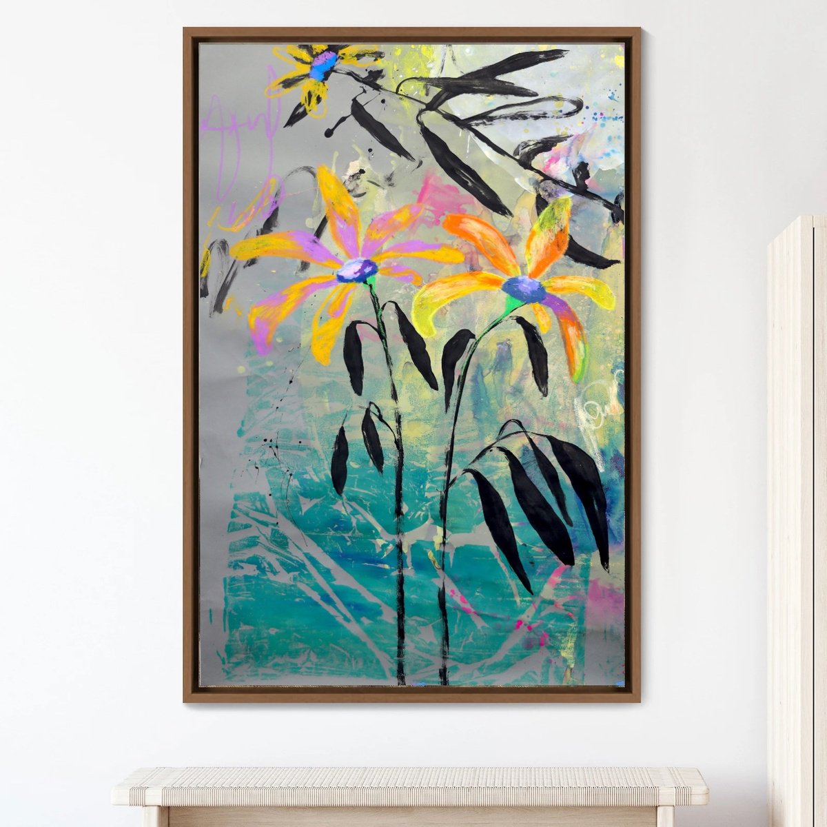 The Moment Nature Held Me By Poovi Art, 28 X 49, Artwork For Sale On Artfinder