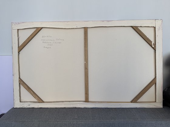 Golden Break of Dawn-blue pink wall art