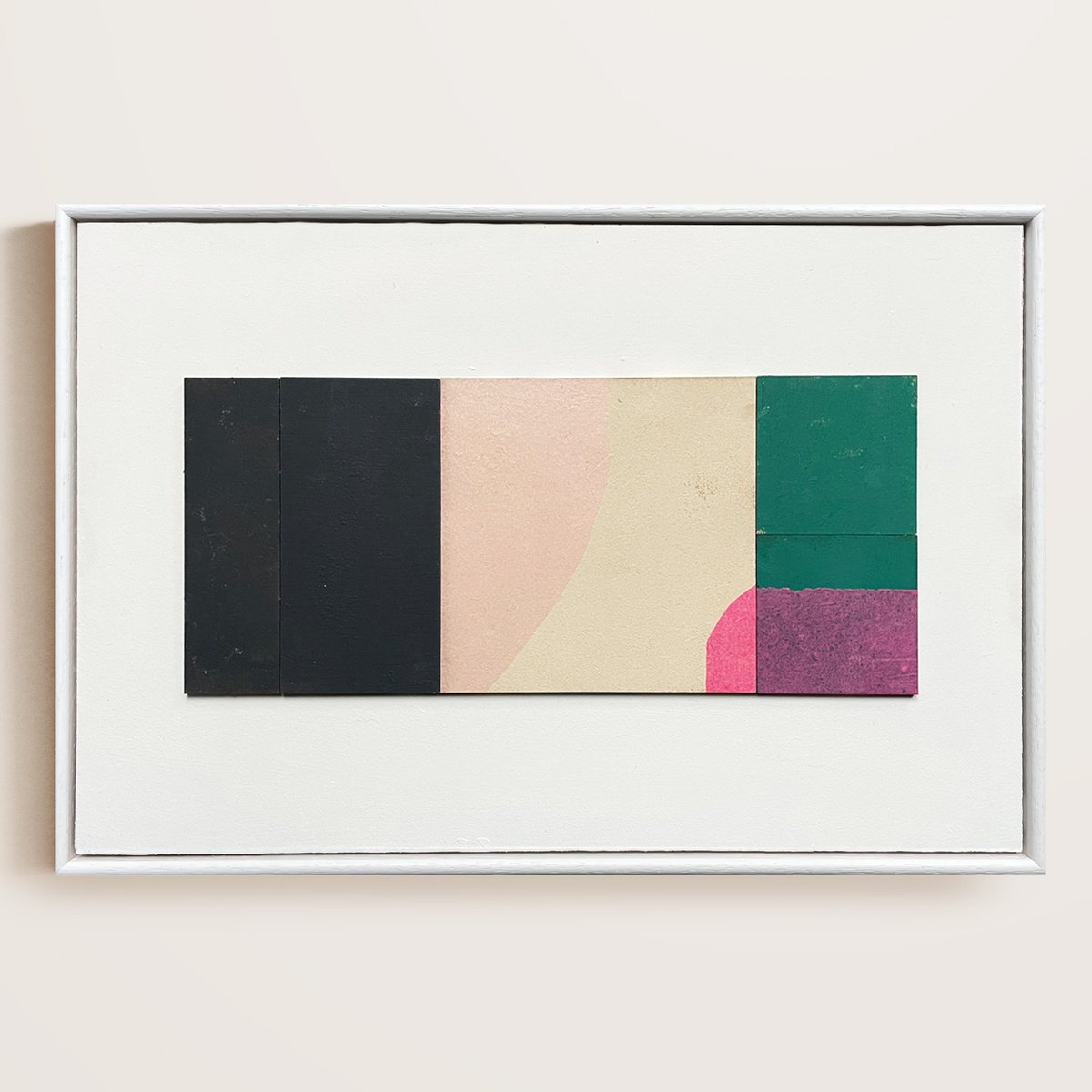 Abstract Sculpture By Francesca Iannaccone, 12 X 8, Playfield No.15, Original Artwork