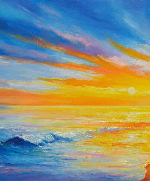 Radiant Sunrise by Behshad Arjomandi