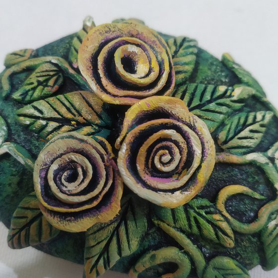 Floral series with clay 2