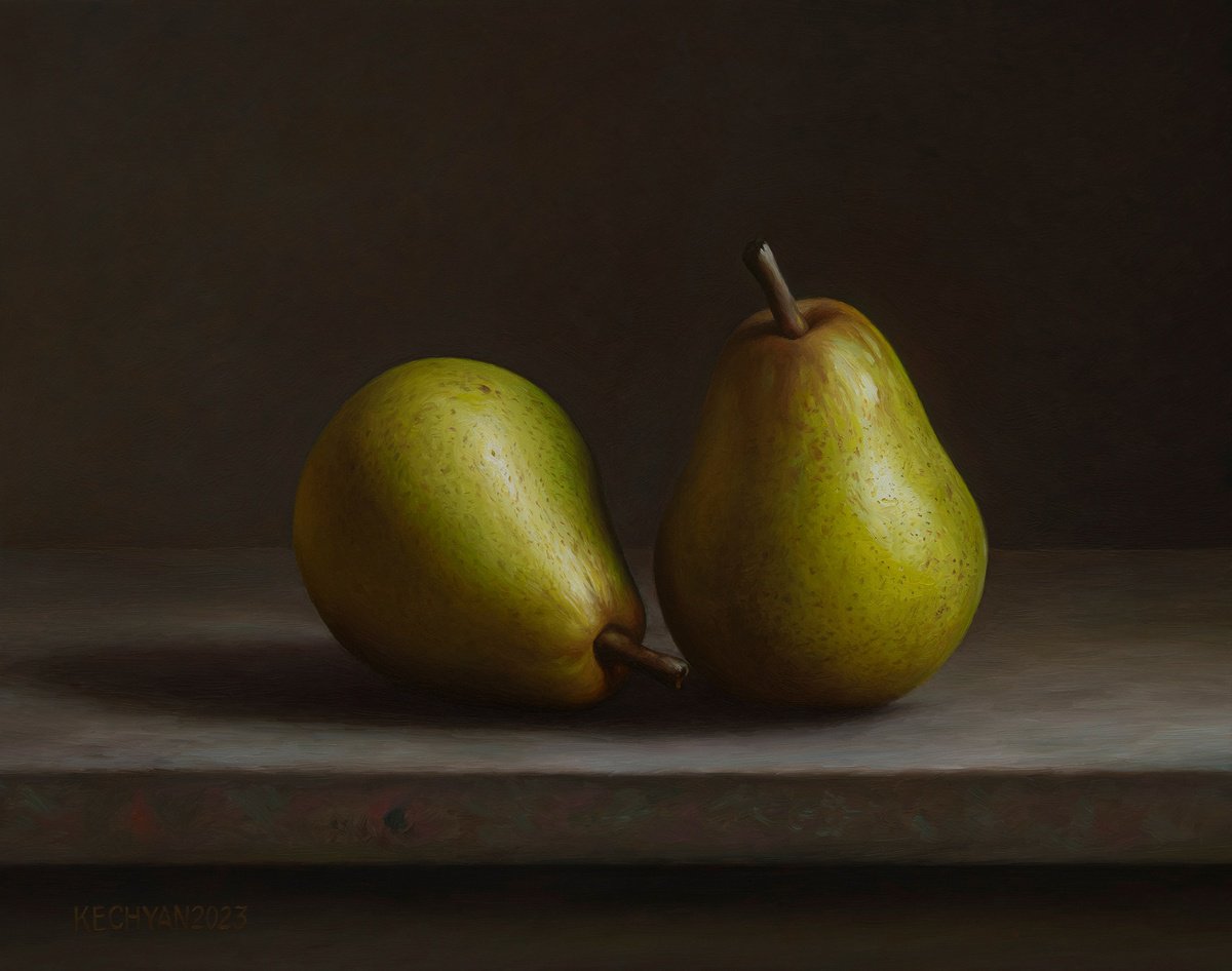 Pears by Albert Kechyan