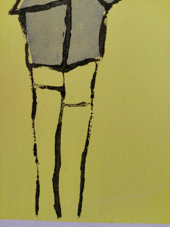 Stilts on Yellow 2