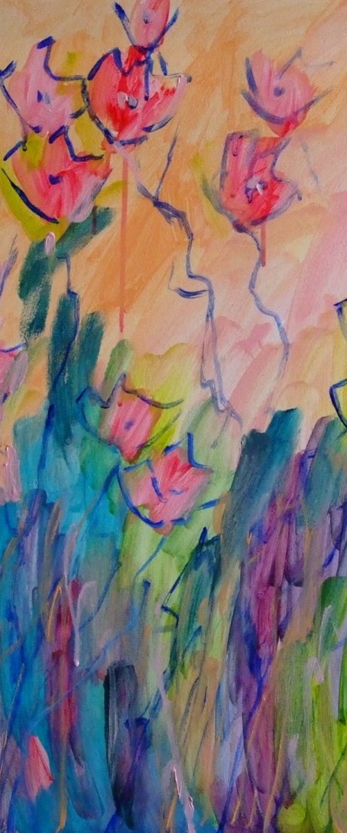 Fresh Garden Flowers by Marina Krylova