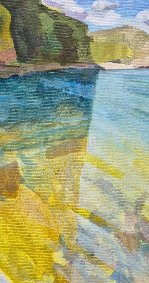 Fishcombe Cove, Devon by Katharine Rowe