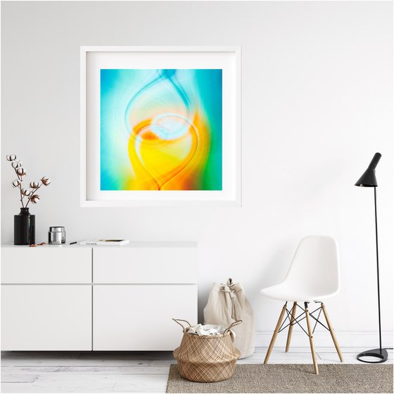 Heartspring - abstract landscape print