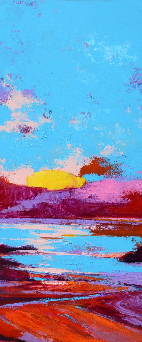sea and sky abstract 066 by jianzhe chon