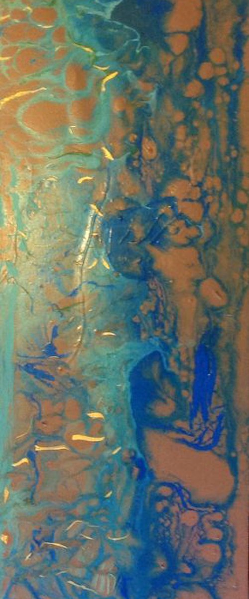 Brown panel  by Linda Collins Lamb