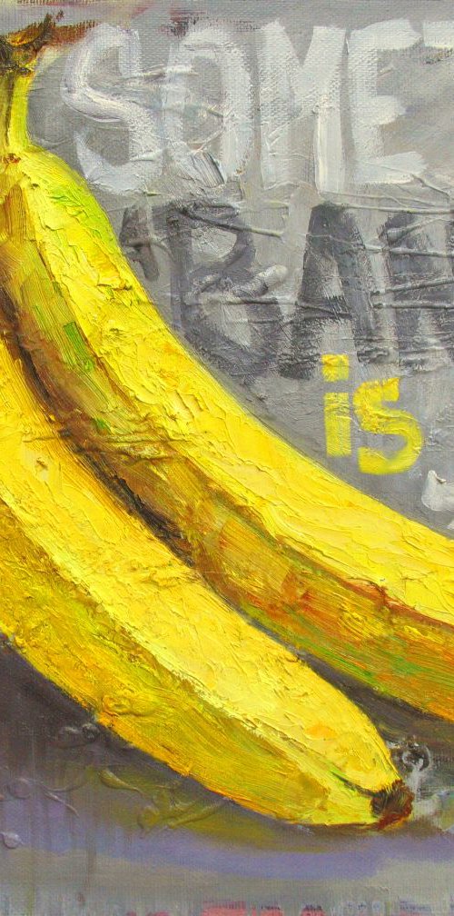 Sometimes a banana is just a banana by Irina Sergeyeva
