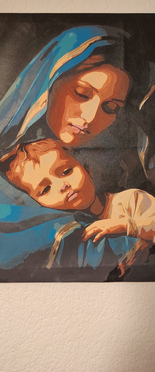 A Mother's Eternal Embrace by Art D'Mor