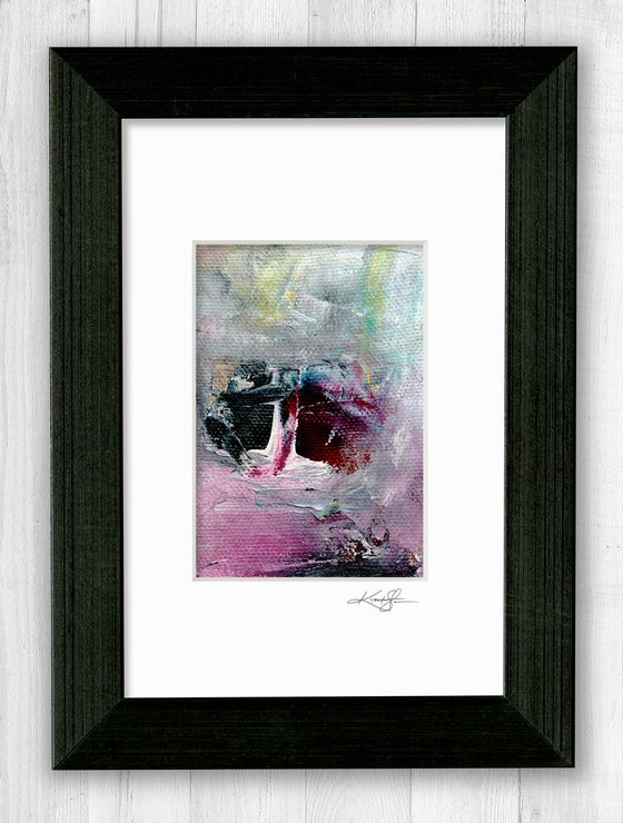 Oil Abstraction 30 - Abstract painting by Kathy Morton Stanion