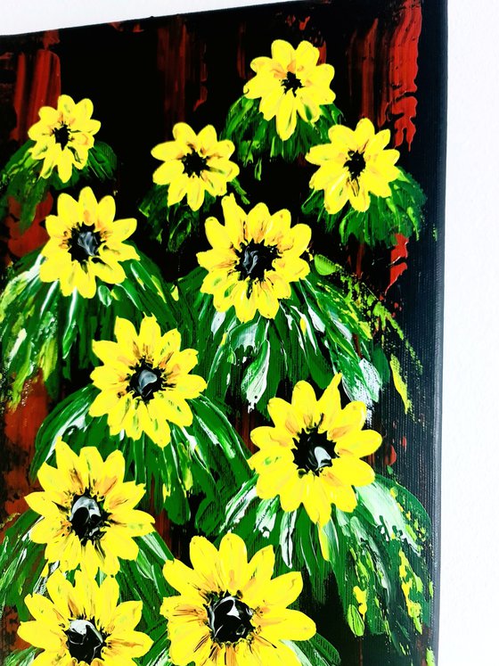 Sunflower 1 25x60cm