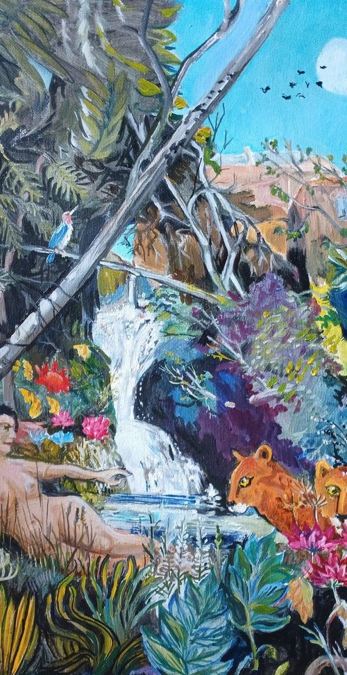 Fantaisie à la cascade by Chris Walker