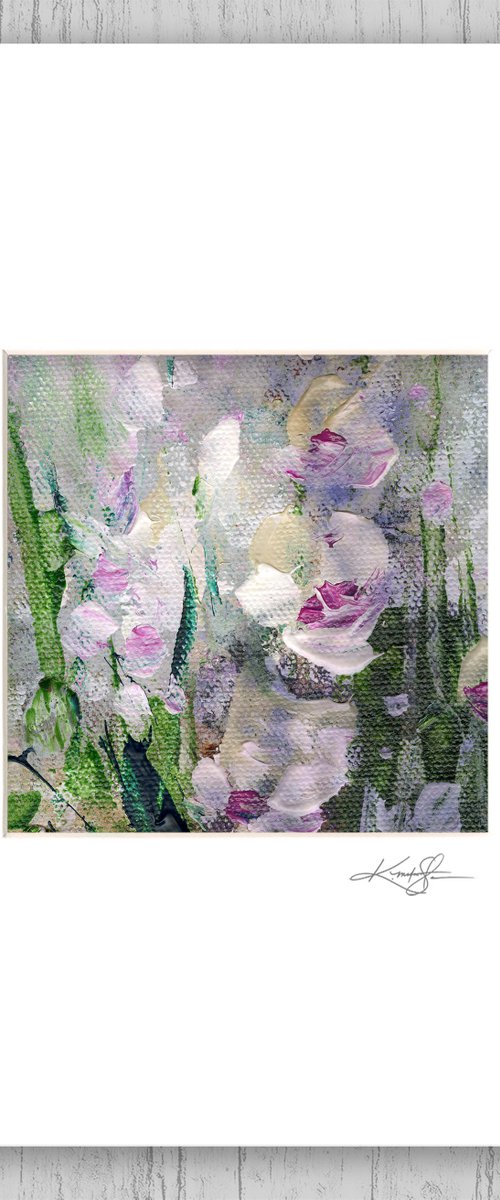 Pretty Little Things 3 - Floral Painting by Kathy Morton Stanion by Kathy Morton Stanion