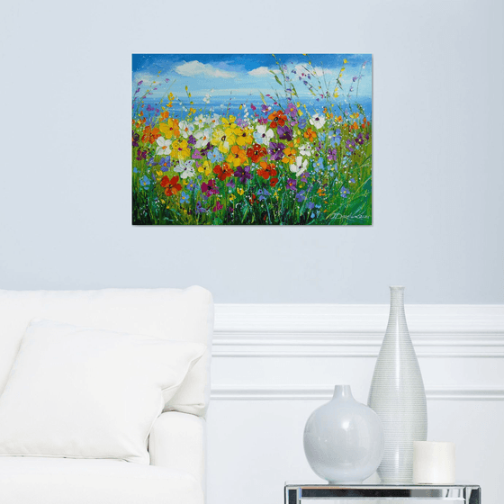 Vibrant Wildflower Meadow