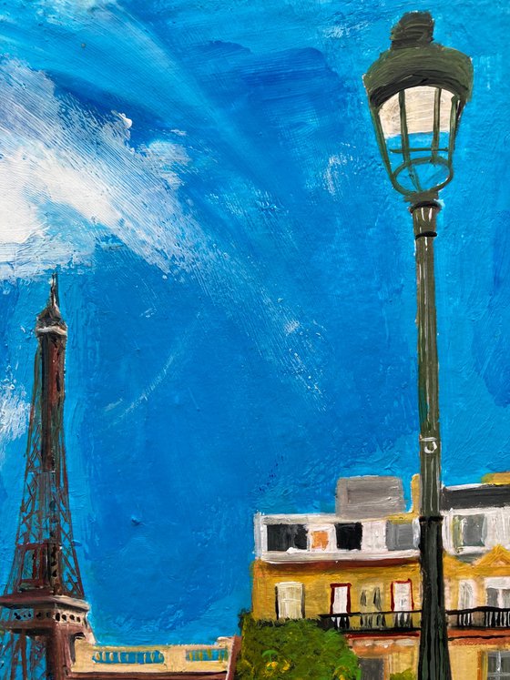 Bright And Sunny Paris In The Afternoon