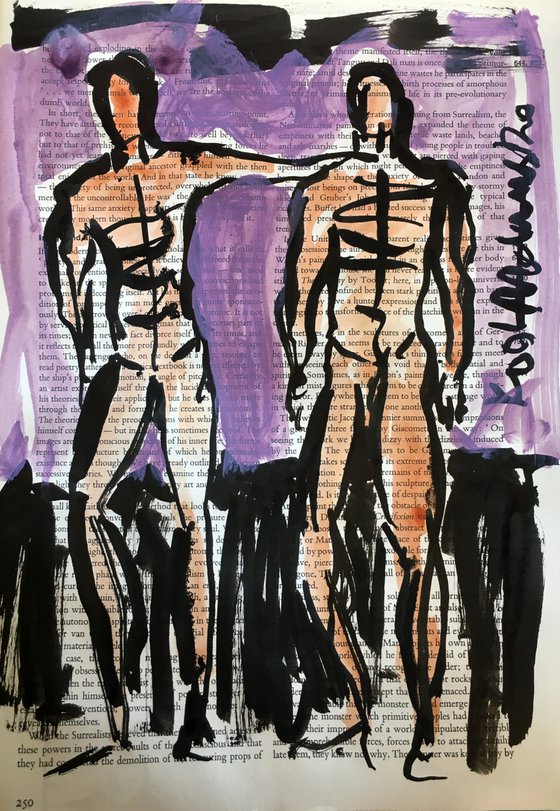 'Two Male Figures'