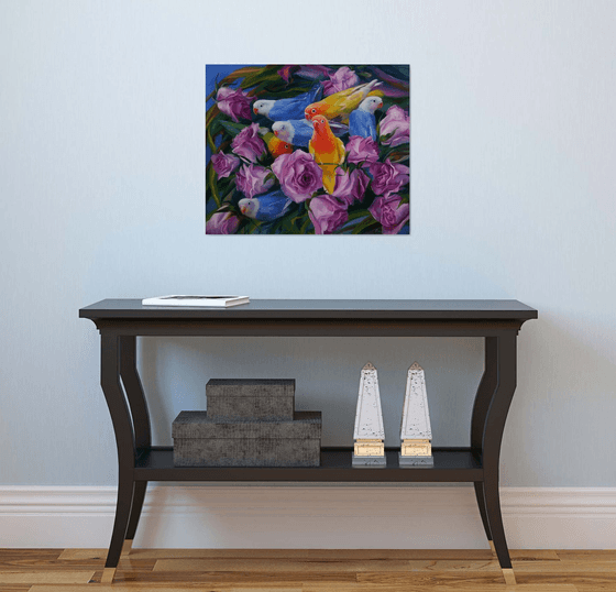 "Roses and Parrots"